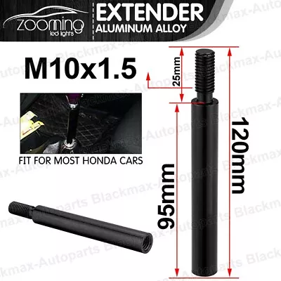 M10 X 1.5mm Shift Knob Extension For Gear Shifter Lever Extender FOR Honda • $11.10