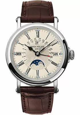 Patek Philippe 5159G-001 18kt W/G Perpetual Calendar Retrograde Date Moon 38mm  • $89995