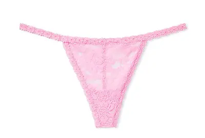 Victoria Secret Skimpy Wink V-String G-String Flirty Strappy Pink Bubble NWT • $11.99
