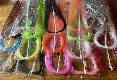 MICRO (.33mm) FLASHABOU STYLE FLASH. FLY TYING MATERIAL. CRAFTS. YOU PICK COLOR. • $1.99