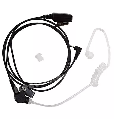 FBI Style Motorola 53727 2-WAY Radio Earbud Headset PTT MR350 T9500 MH230 EM1000 • $10.69