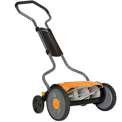 Fiskars Staysharp Plus Reel Push Hand Cylinder Lawnmower • £267.95