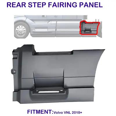 Rear Step Fairing Panel For Volvo VNL 2018-2023 Driver (LH) Side /95CM • $275.44