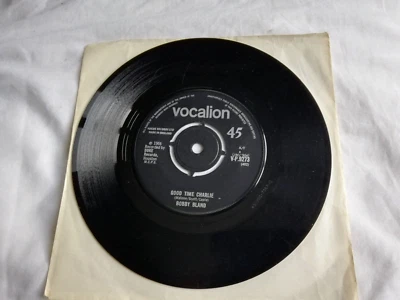 £9.99 • Buy BOBBY BLAND UK VOCALION 45 GOOD TIME CHARLIE  1966  1st ISSUE