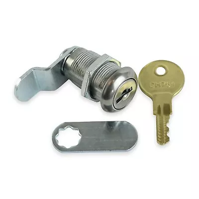 $8.99 • Buy RV Trailer Motorhome Storage Compartment Door Cam Locks 1 1/8  1 Pcs Keyed Alike