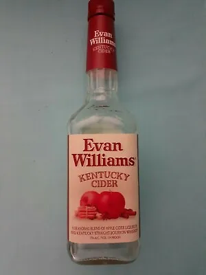 Evan Williams   Kentucky Cider   Empty Bottle  Seasonal Release 2019 • $2.25