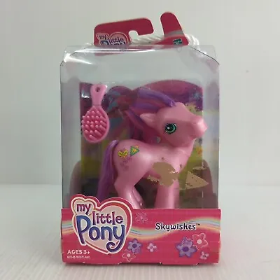Hasbro My Little Pony G3 Skywishes MLP Hasbro 2003 Includes Brush • $16.69