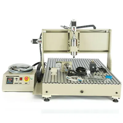 Usa USB 1.5KW 4 Axis 6090 CNC Router Milling Engraving Engraver Cutting Machine • $1850.70