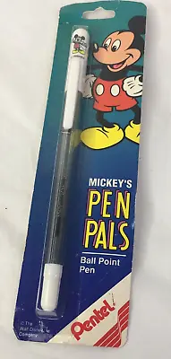 New Vintage Pentel Mickey Mouse Pen Pals Ball Point Pen Walt Disney • $11.95