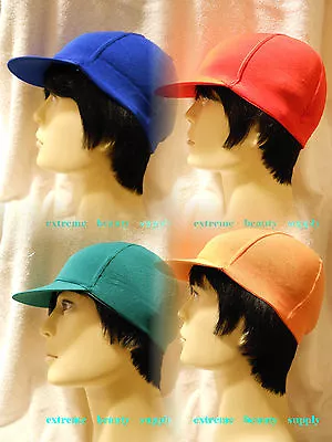  Red Blue Party Men Boy Spandex Visor Leisure  Sport  Turban Dome Beanie Cap Hat • $4.99