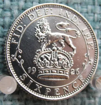 £16 • Buy 1926 - Silver Sixpence Of King George 5th