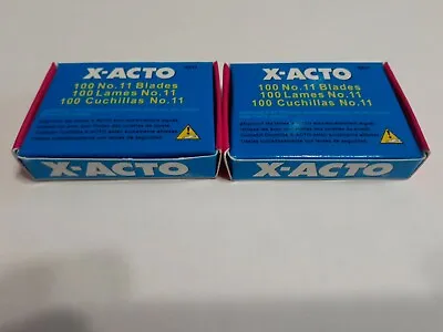 200 Blades #11 Exacto Knife Style X-Acto Hobby For Multi Tool Crafts Cutting Lot • $31.49
