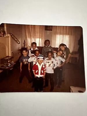 1984 Kodak Michael Jackson Birthday Party  There Whole Gang   Photo Color • $9.99