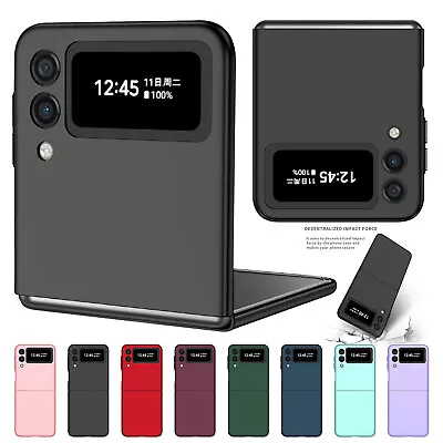 For Samsung Galaxy Z Flip 4 5 2 1 5G Shockproof Case Slim Folding Hard PC Cover • $9.61