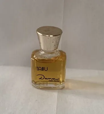 Tabu By Dana Vintage Micro Miniature 2 Ml Pure Parfum Splash Full New • $14.99