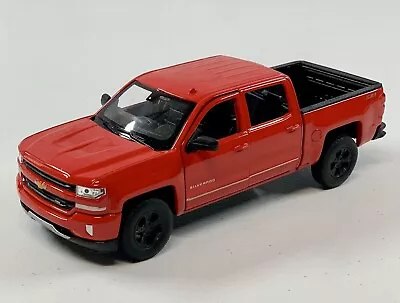 *BRAND NEW* Welly 1:24 Diecast Car 2017 Chevrolet Silverado Z71 Chevy Truck Red • $29.95