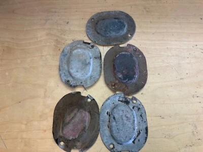 $11 • Buy 1964-1965-1966-1967 Pontiac GTO Trunk  Floor Pan Plugs Metal Plates