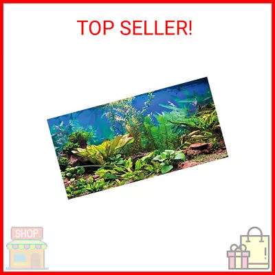 AWERT 48x24 Inches Aquarium Background Aquatic Plant River Bed & Lake Fish Tank  • $14.34