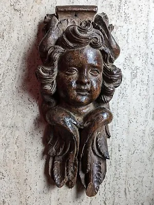 Beautifully Carved Winged Cherub Possibly French 17th Century • $2250