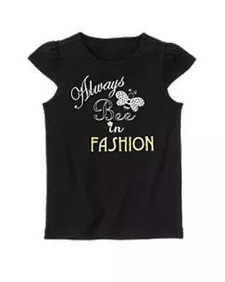 Gymboree Size 7  BEE CHIC  Always Bee In Fashion Tee • $16.99