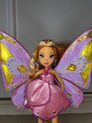 Winx Club Flora Sing And Sparkle Enchantix Mattel Doll • $57.48