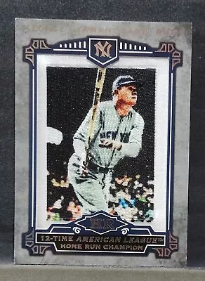 2013 Topps Babe Ruth Commemorative HR Patch /2013 Yankees • $20