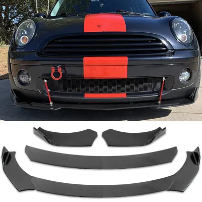 For Mini Cooper S R52 R53 R57 F57 Carbon Fiber Front Bumper Lip Splitter Spoiler • $85.81