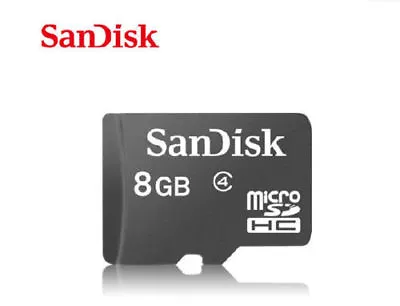 8GB New Genuine SanDisk Micro SD TF SDHC Memory Card Class 4 • $17