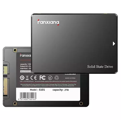$125.99 • Buy Fanxiang SSD 2TB 2.5  SATA III Solid State Drive 550MB/S PC / MAC Laptop