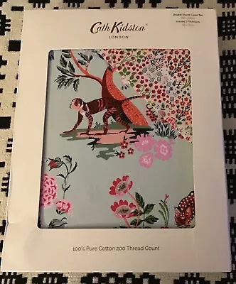 Cath Kidston Painted Kingdom Double Duvet Cover And Pair Of Pillowcases • £58