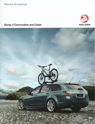 Holden Sales Brochure Ve Ser 2 Commodore Accessories 09/2011 Sv6 Ss Ssv Calais • $10