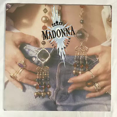 MADONNA Like A Prayer Vinyl LP 1989 VG+ • $24.95