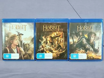 The Hobbit Trilogy (Blu-ray) *See Description* • $18