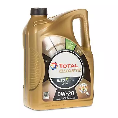 Total Quartz Ineo Long Life 0W-20 0W20 C5 VW 508.00/509 Engine Oil - 5 Litres 5L • £39.95