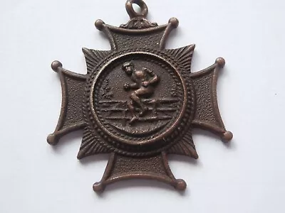 Antique National Physical Recreation Society Bronze Medal  Olympics-Related • £4.95