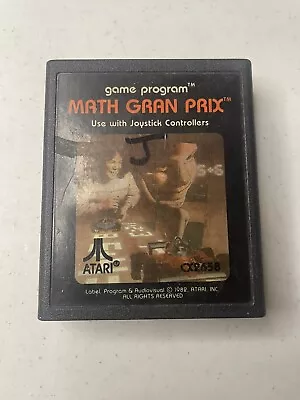 Math Gran Prix (Atari 2600) Cartridge • $8.99