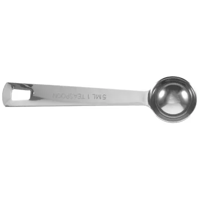 Stainless Steel Measuring Spoon Scoop 5ml Kitchen Measuring Spoon Coffee Spoon • £7.59