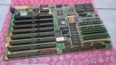 Vintage Micronics AT Motherboard W/Intel SX33Mhz Processor + Memory (Untested) • $89.95