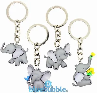 £5 • Buy Bluebubble EMMY THE ELEPHANT Keyring Funky Animal Gift Cute Kitsch Novelty Charm