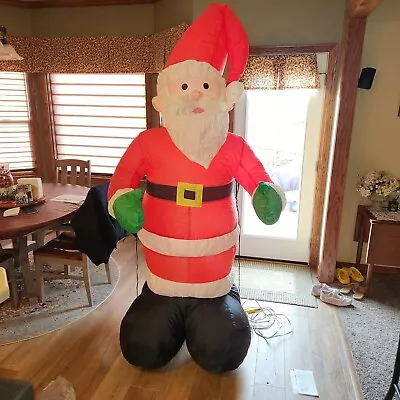 8ft Christmas Inflatable Santa Claus Lights Blow Up Outdoor Yard Decor AIRFORMZ • $39.95