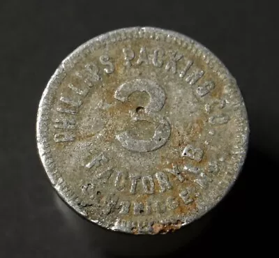 USA Token - Phillips Packing Co Cambridge MD Oyster Token Factory B • $10.92
