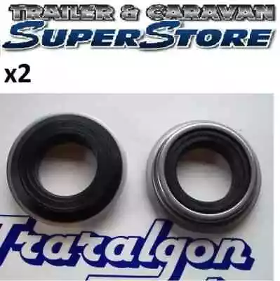 X2 Marine Boat Trailer Wheel Bearing Oil Seal LM Holden (59.2mm / 34.8mm) N17 • $8