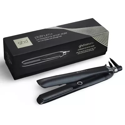 GHD PLATINUM + PLUS Professional Black Styling Flat Iron Straightener NEW SEALED • $117.85