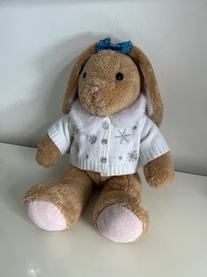 £6.99 • Buy Build A Bear Rabbit Bunny (pawlette) Child Teddy Bear With Clothes
