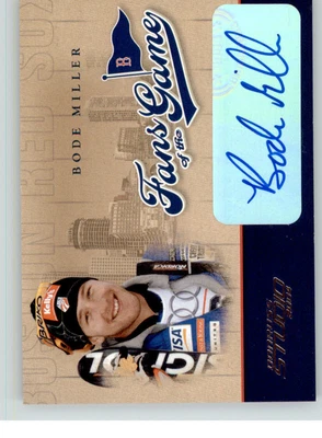 $40 • Buy 2004 Studio Fans Of The Game Autographs #218 Bode Miller SP Auto - NM-MT