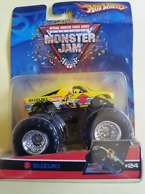 Hotwheels 1/64  Monster Jam # 24  Suzuki Makita Super Rare • $88.39