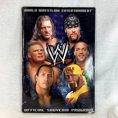 Wrestlemania XIX Souvenir Program RARE! 13x9 Hulk Hogan The Rock Stone Cold VG • $45
