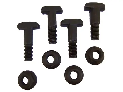 MUSTANG 2 UPPER CONTROL ARM T-BOLT KIT Black Set Of 4 Street Rod Front End Bolts • $24.99