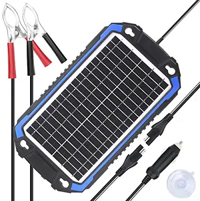 $62.23 • Buy SUNER POWER 12V Solar Car Battery Charger & Maintainer - Portable 8W Solar Pa...