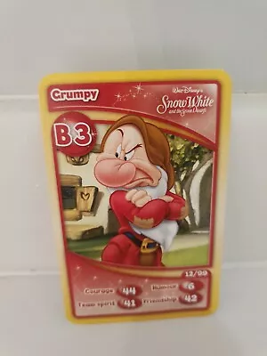 £1 • Buy Morrisons Disneyland Paris 20th Anniversary Trading Card B3 GRUMPY